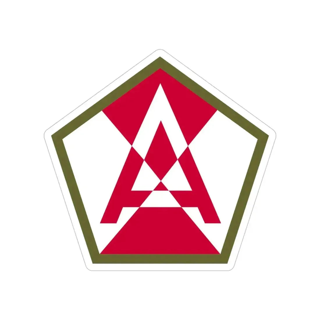 Fifteenth United States (U.S. Army) Transparent STICKER Die-Cut Vinyl Decal 6 Inch - The Sticker Space