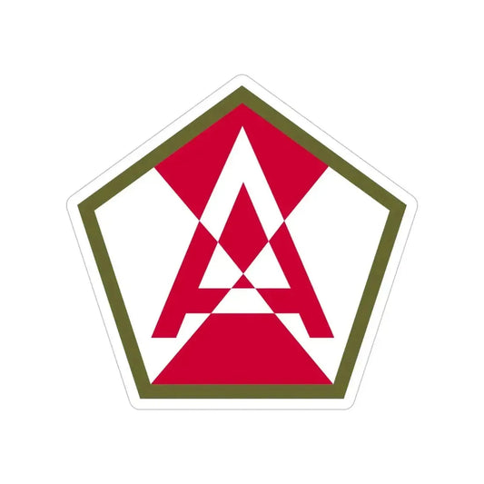 Fifteenth United States (U.S. Army) Transparent STICKER Die-Cut Vinyl Decal 6 Inch - The Sticker Space