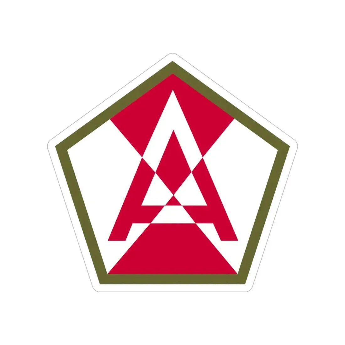 Fifteenth United States (U.S. Army) Transparent STICKER Die-Cut Vinyl Decal 6 Inch - The Sticker Space