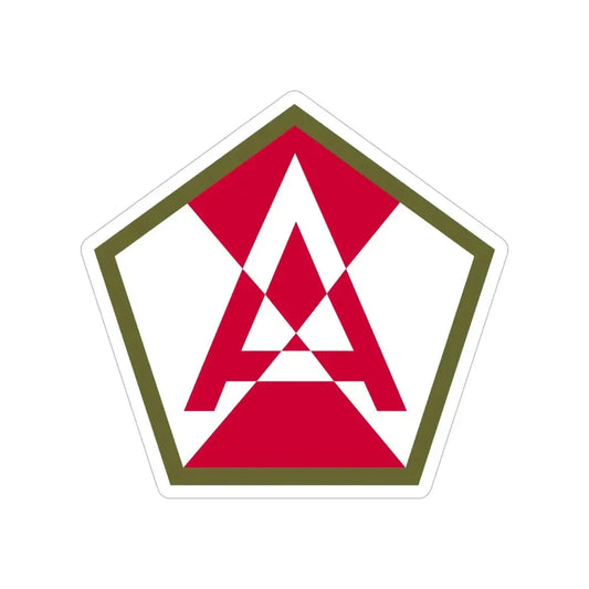 Fifteenth United States (U.S. Army) Transparent STICKER Die-Cut Vinyl Decal 6 Inch - The Sticker Space