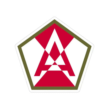 Fifteenth United States (U.S. Army) Transparent STICKER Die-Cut Vinyl Decal - The Sticker Space