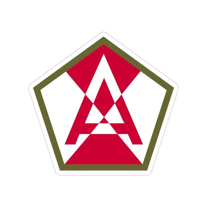 Fifteenth United States (U.S. Army) Transparent STICKER Die-Cut Vinyl Decal - The Sticker Space