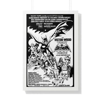 FIGHT BATMAN FIGHT 1973 - Framed Movie Poster - The Sticker Space