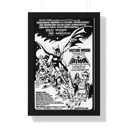 FIGHT BATMAN FIGHT 1973 - Framed Movie Poster - The Sticker Space