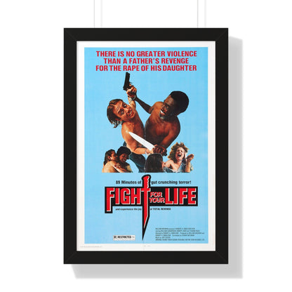 FIGHT FOR YOUR LIFE 1977 - Framed Movie Poster-16″ x 24″-The Sticker Space