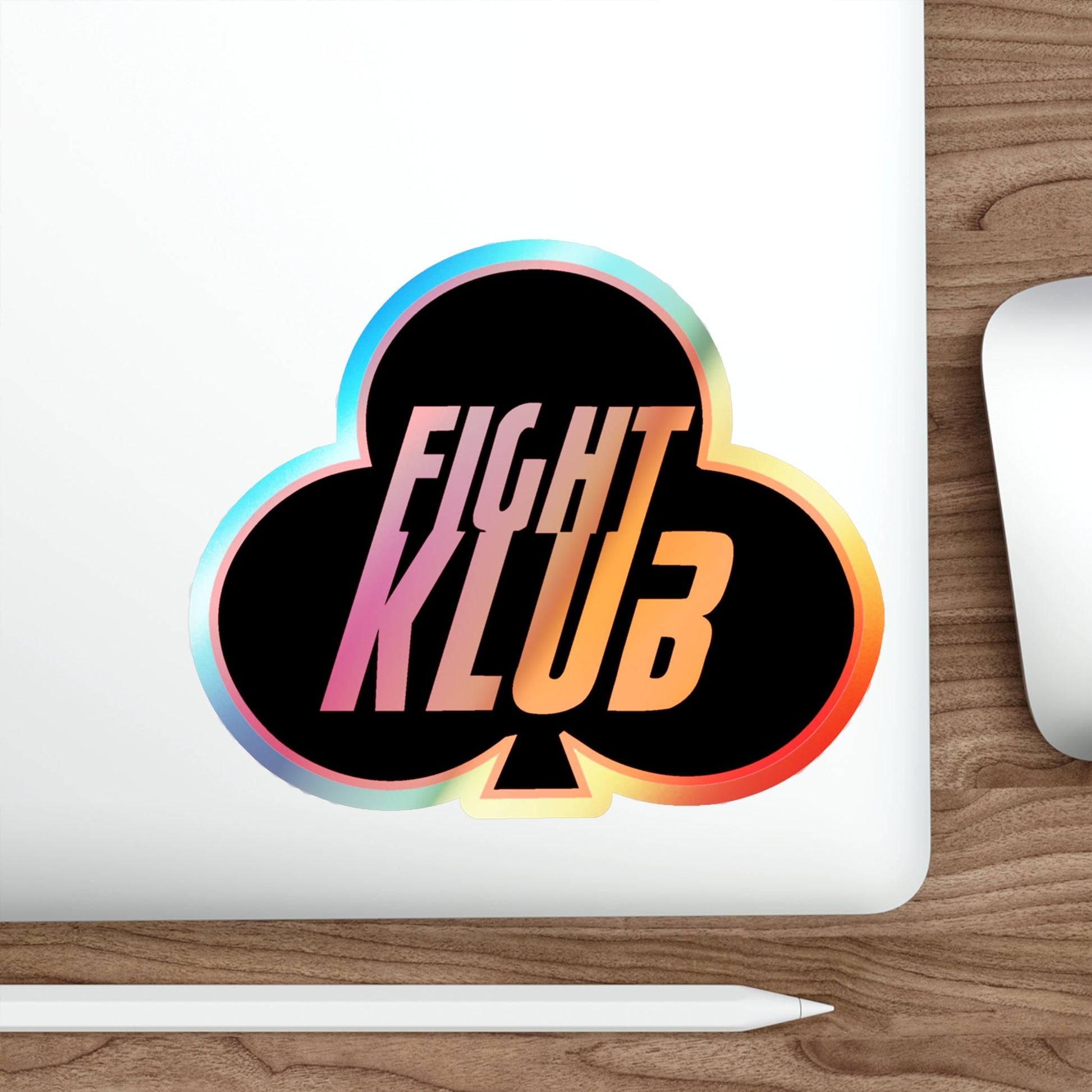 Fight Klub 414 CTS (U.S. Air Force) Holographic STICKER Die-Cut Vinyl Decal-The Sticker Space