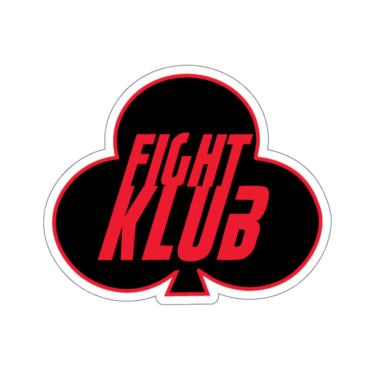 Fight Klub 414 CTS (U.S. Air Force) STICKER Vinyl Die-Cut Decal-White-The Sticker Space