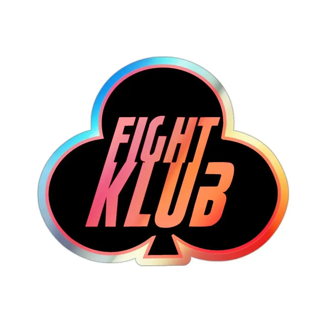 Fight Klub 414 CTS (U.S. Air Force) Holographic STICKER Die-Cut Vinyl Decal 2 Inch Holographic - The Sticker Space