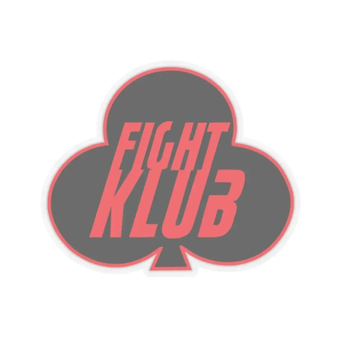 Fight Klub 414 CTS (U.S. Air Force) STICKER Vinyl Kiss-Cut Decal 2 Inch Transparent - The Sticker Space