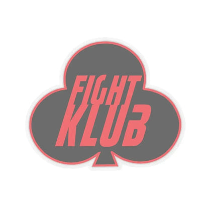 Fight Klub 414 CTS (U.S. Air Force) STICKER Vinyl Kiss-Cut Decal 4 Inch Transparent - The Sticker Space
