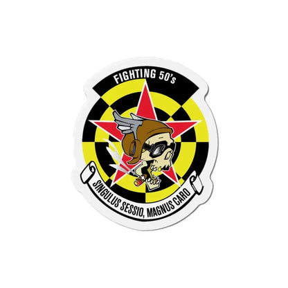 Fighting 50's (U.S. Navy) Refrigerator Magnet 3 Inch - The Sticker Space