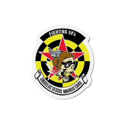 Fighting 50's (U.S. Navy) Refrigerator Magnet - The Sticker Space
