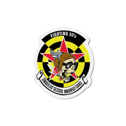 Fighting 50's (U.S. Navy) Refrigerator Magnet - The Sticker Space