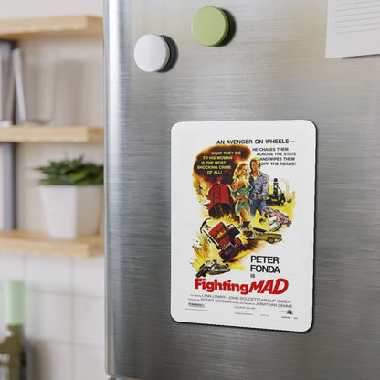 FIGHTING MAD 1978 Movie Poster - Die-Cut Magnet-The Sticker Space