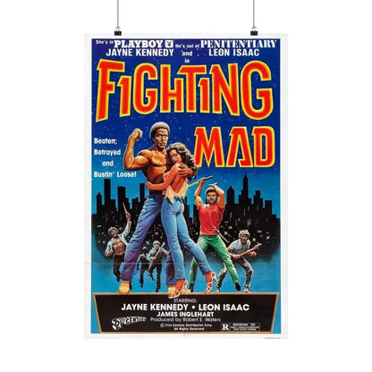 FIGHTING MAD (DEATH FORCE) 1978 - Paper Movie Poster 20″ x 30″ Matte - The Sticker Space