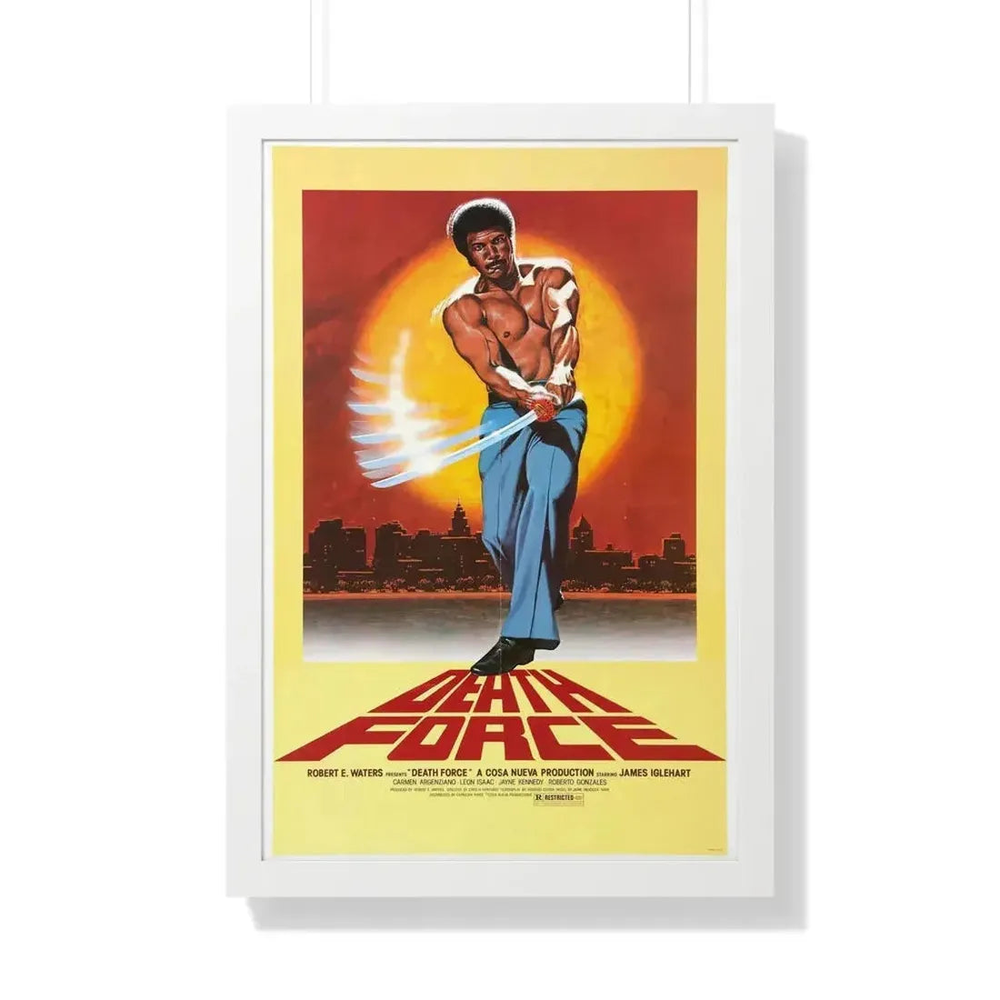 FIGHTING MAD (DEATH FORCE) (2) 1978 - Framed Movie Poster - The Sticker Space