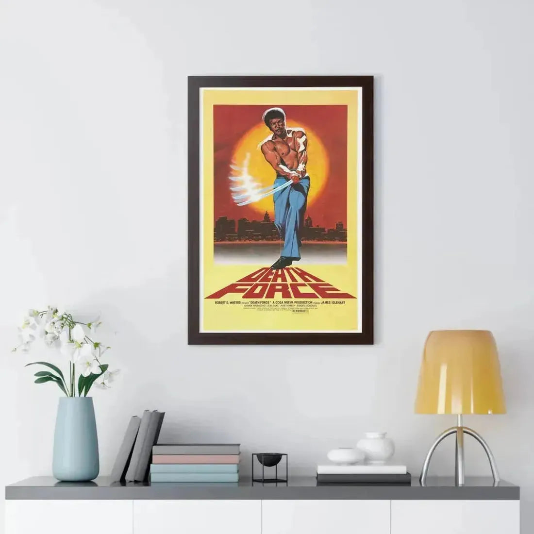 FIGHTING MAD (DEATH FORCE) (2) 1978 - Framed Movie Poster - The Sticker Space