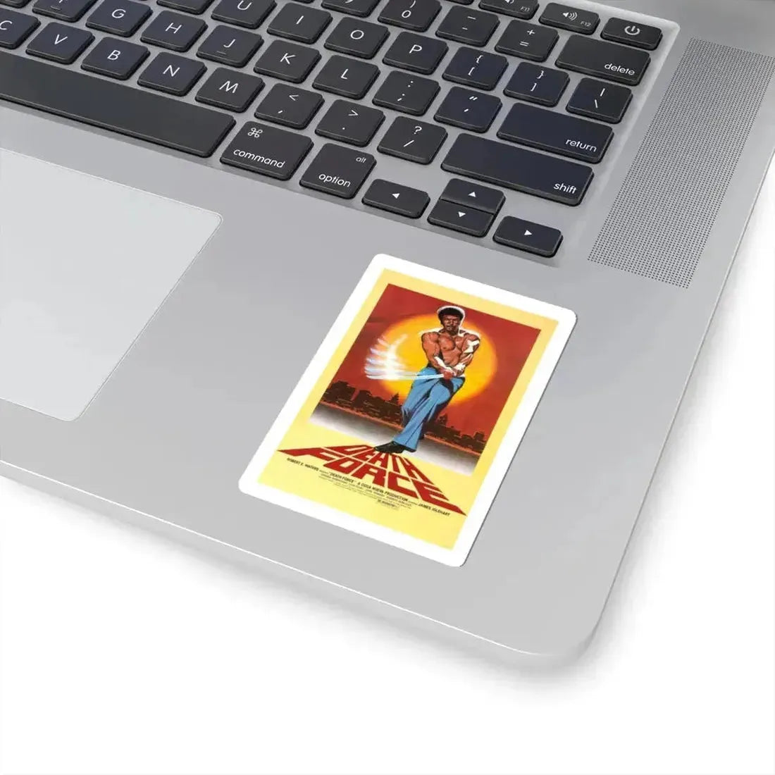 FIGHTING MAD (DEATH FORCE) (2) 1978 Movie Poster - STICKER Vinyl Kiss-Cut Decal - The Sticker Space