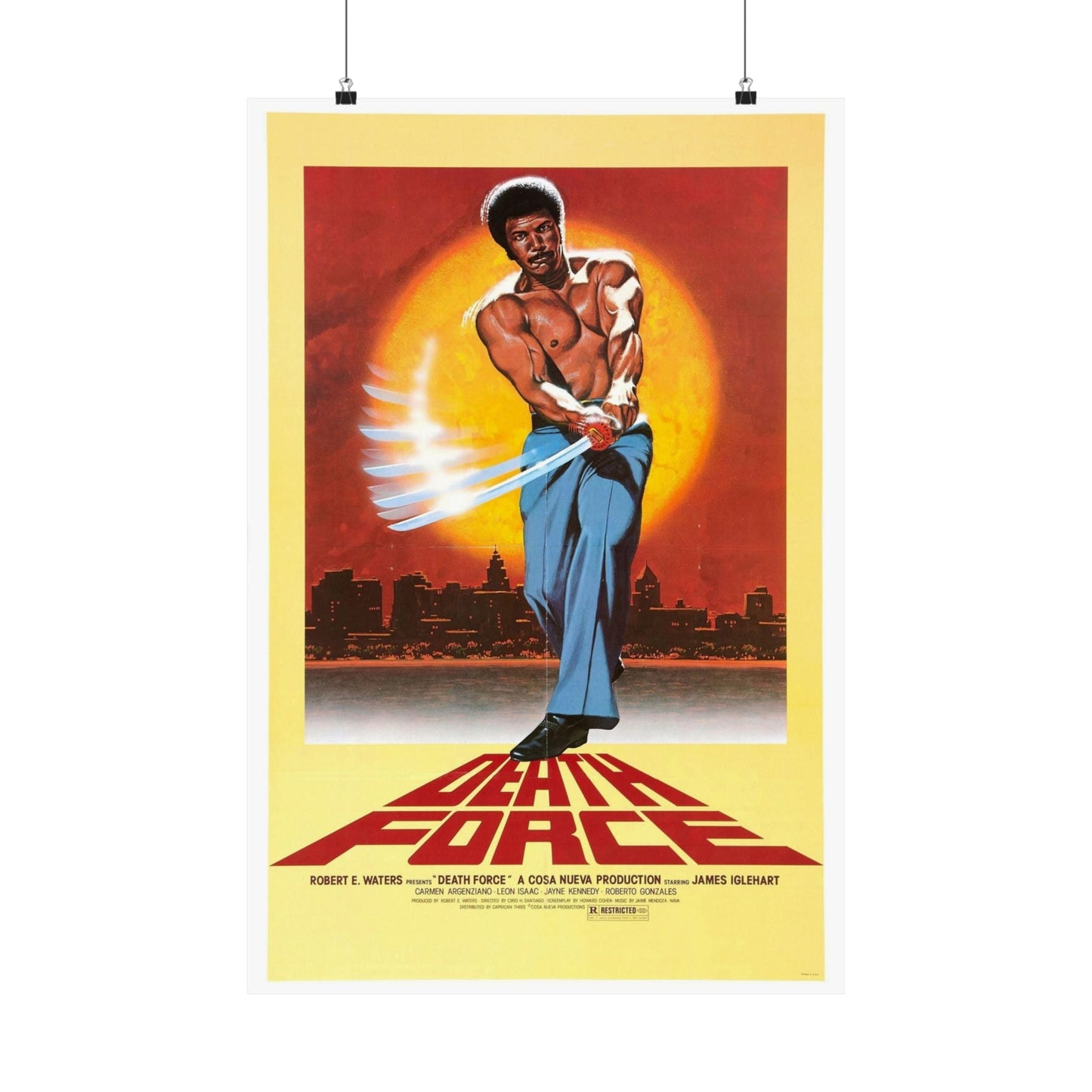 FIGHTING MAD (DEATH FORCE) (2) 1978 - Paper Movie Poster-20″ x 30″-The Sticker Space