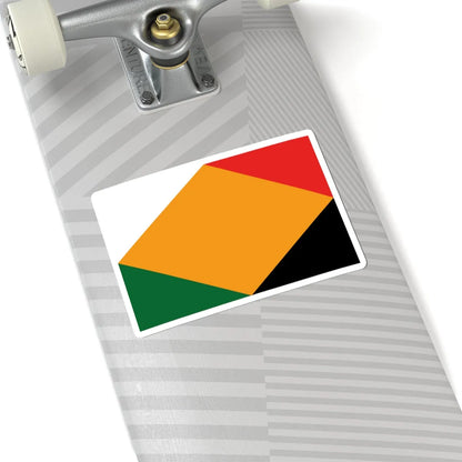 Filastin Newspaper Palestine Flag Proposal alt 1 1929 (Palestine) STICKER Vinyl Kiss-Cut Decal - The Sticker Space