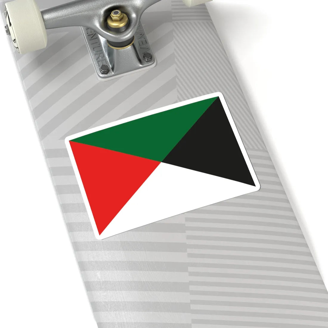 Filastin Newspaper Palestine Flag Proposal alt 2 1929 (Palestine) STICKER Vinyl Kiss-Cut Decal - The Sticker Space