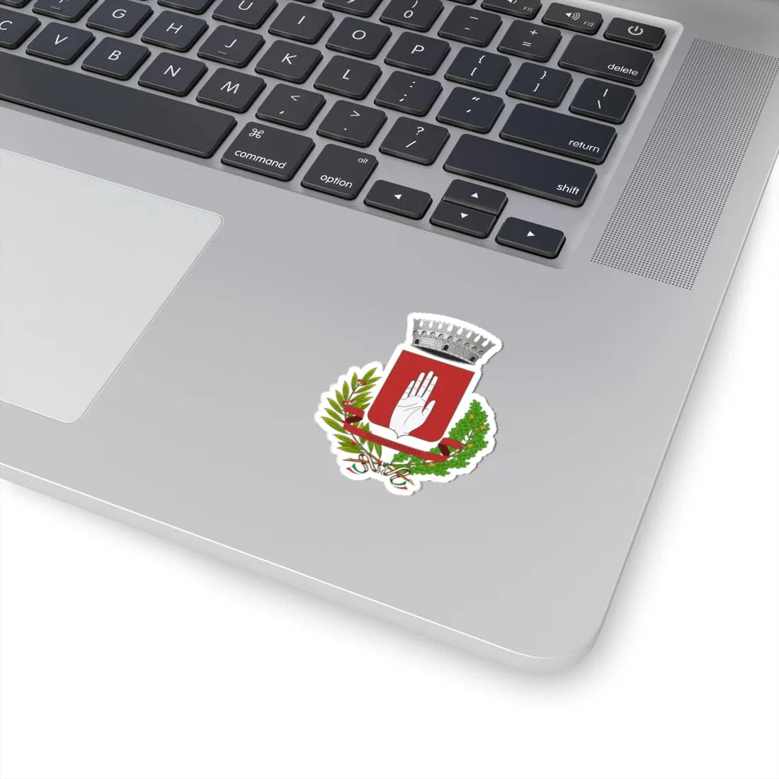 Filetto Italia-Stemma (Italy) (Coat of Arms) STICKER Vinyl Kiss-Cut Decal - The Sticker Space