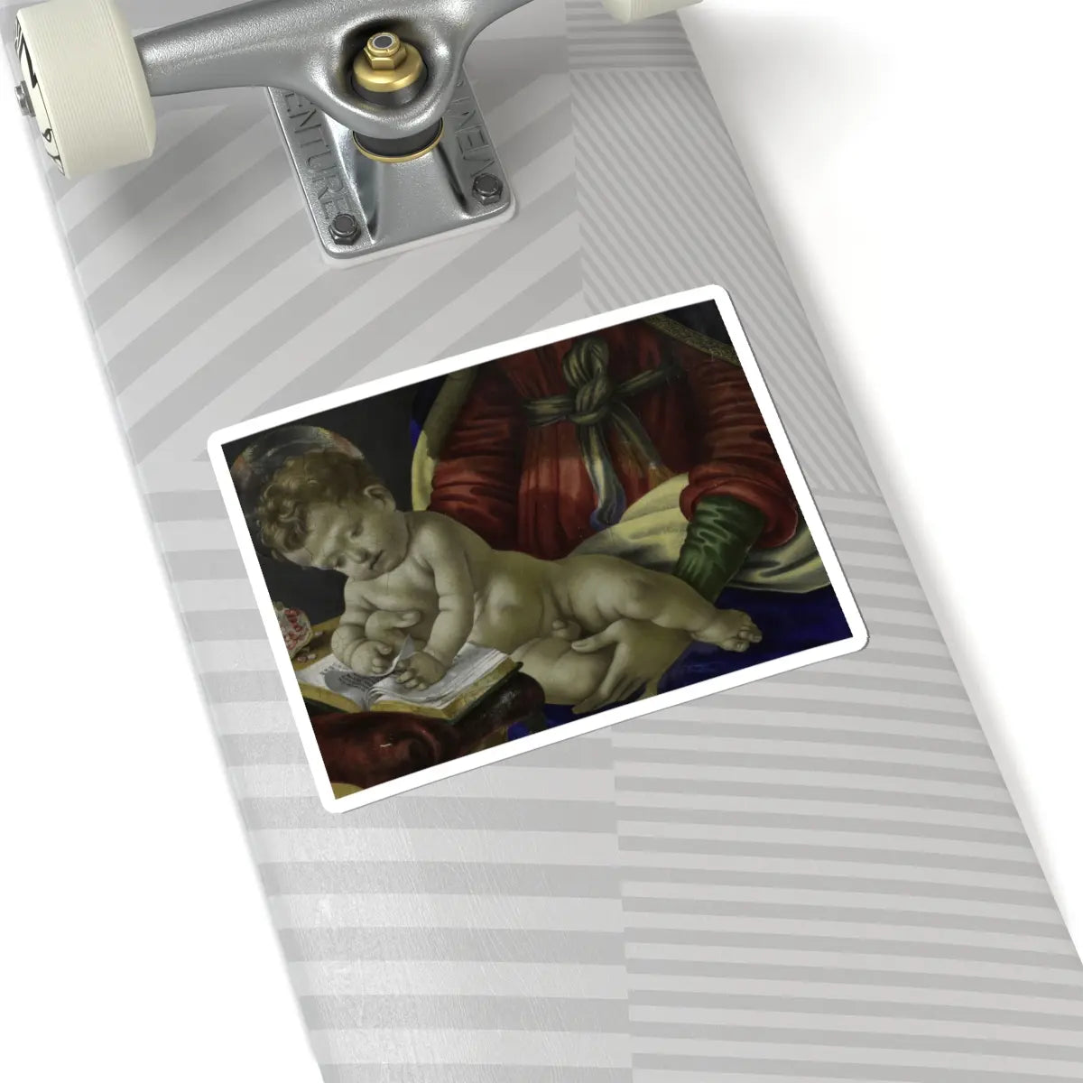 SKU:TSS-STICK-FLPLPP-6X6-3 Sizes:6" × 6" Types:White