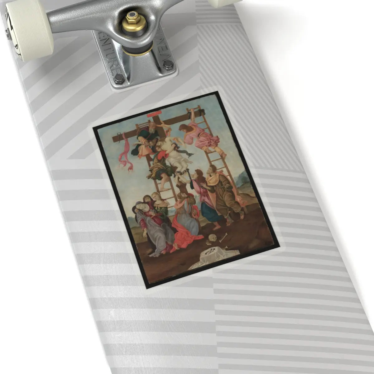 SKU:TSS-STICK-FLPLPP-6X6-1N0YK Sizes:6" × 6" Types:Transparent