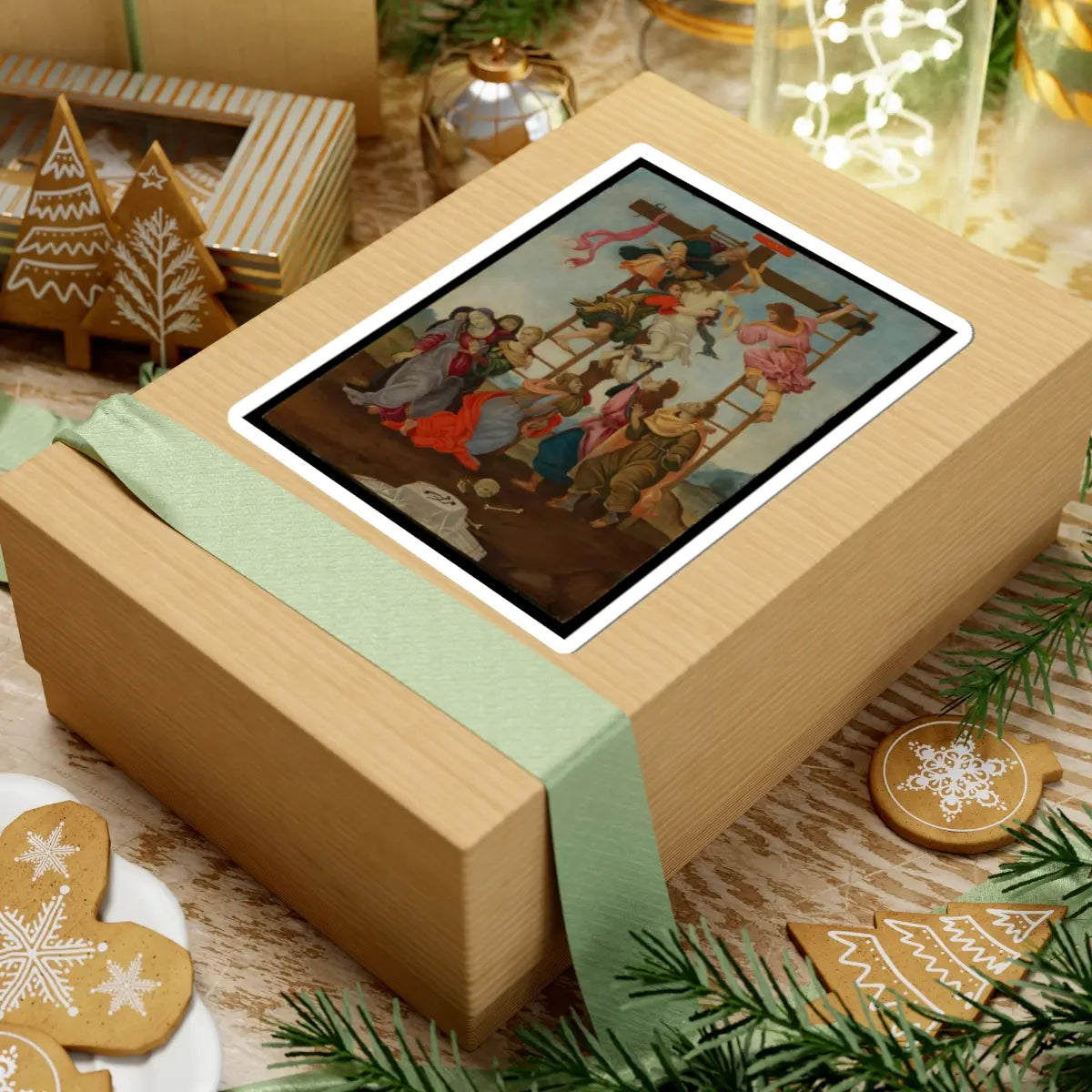 SKU:TSS-STICK-FLPLPP-6X6-5 Sizes:6" × 6" Types:White