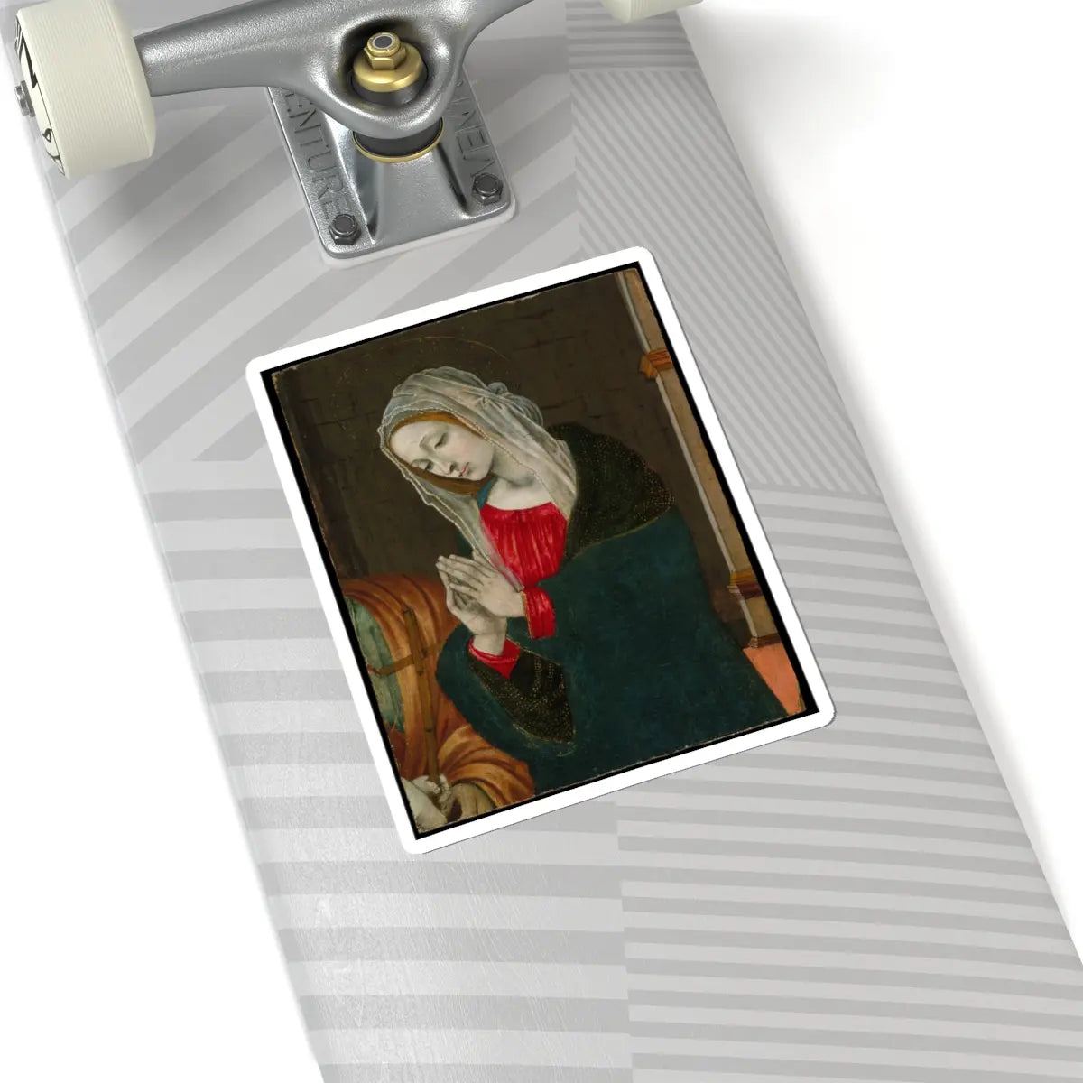 SKU:TSS-STICK-FLPLPP-6X6-6 Sizes:6" × 6" Types:White