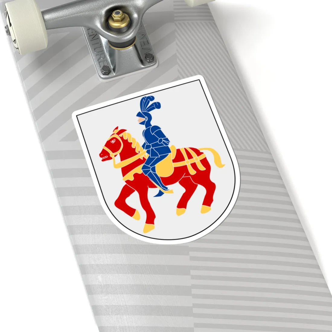 Filipstad vapen (Sweden) (Coat of Arms) STICKER Vinyl Kiss-Cut Decal - The Sticker Space