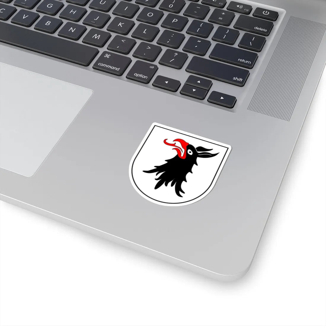 Filisur wappen (Switzerland) (Coat of Arms) STICKER Vinyl Kiss-Cut Decal - The Sticker Space