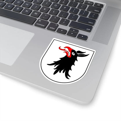 Filisur wappen (Switzerland) (Coat of Arms) STICKER Vinyl Kiss-Cut Decal - The Sticker Space