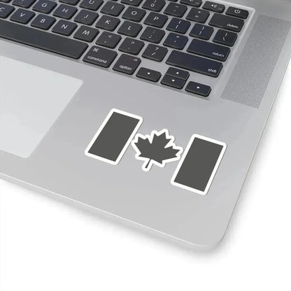 Fin Flash of Canada  Low Visibility (Canada) STICKER Vinyl Kiss-Cut Decal - The Sticker Space