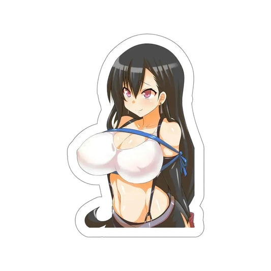 Final Fantasy VII - Tifa Lockhart (Anime/Ecchi/Waifu) STICKER Vinyl Die-Cut Decal 6 Inch - The Sticker Space