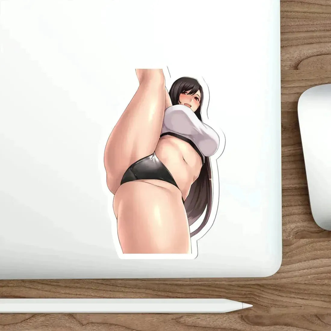 Final Fantasy VII - Tifa Lockhart v11 (Anime/Ecchi/Waifu) STICKER Vinyl Die-Cut Decal - The Sticker Space