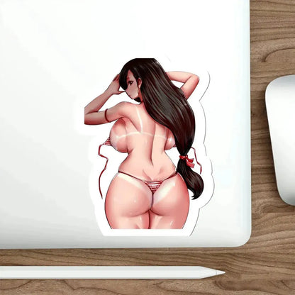Final Fantasy VII - Tifa Lockhart v2 (Anime/Ecchi/Waifu) STICKER Vinyl Die-Cut Decal - The Sticker Space