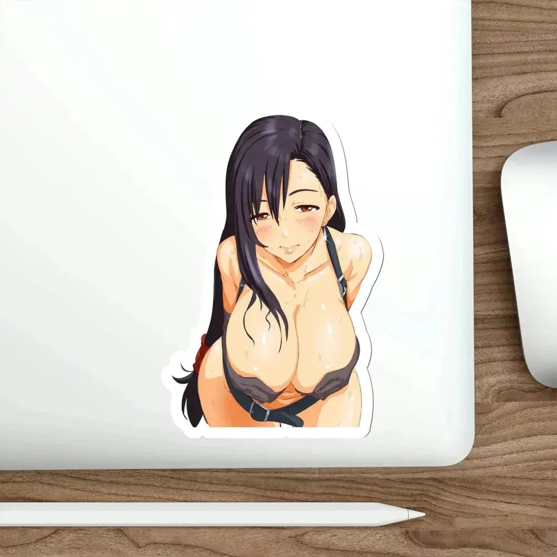 Final Fantasy VII - Tifa Lockhart v3 (Anime/Ecchi/Waifu) STICKER Vinyl Die-Cut Decal - The Sticker Space