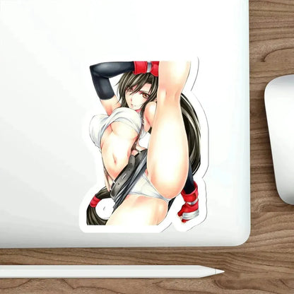 Final Fantasy VII - Tifa Lockhart v6 (Anime/Ecchi/Waifu) STICKER Vinyl Die-Cut Decal - The Sticker Space