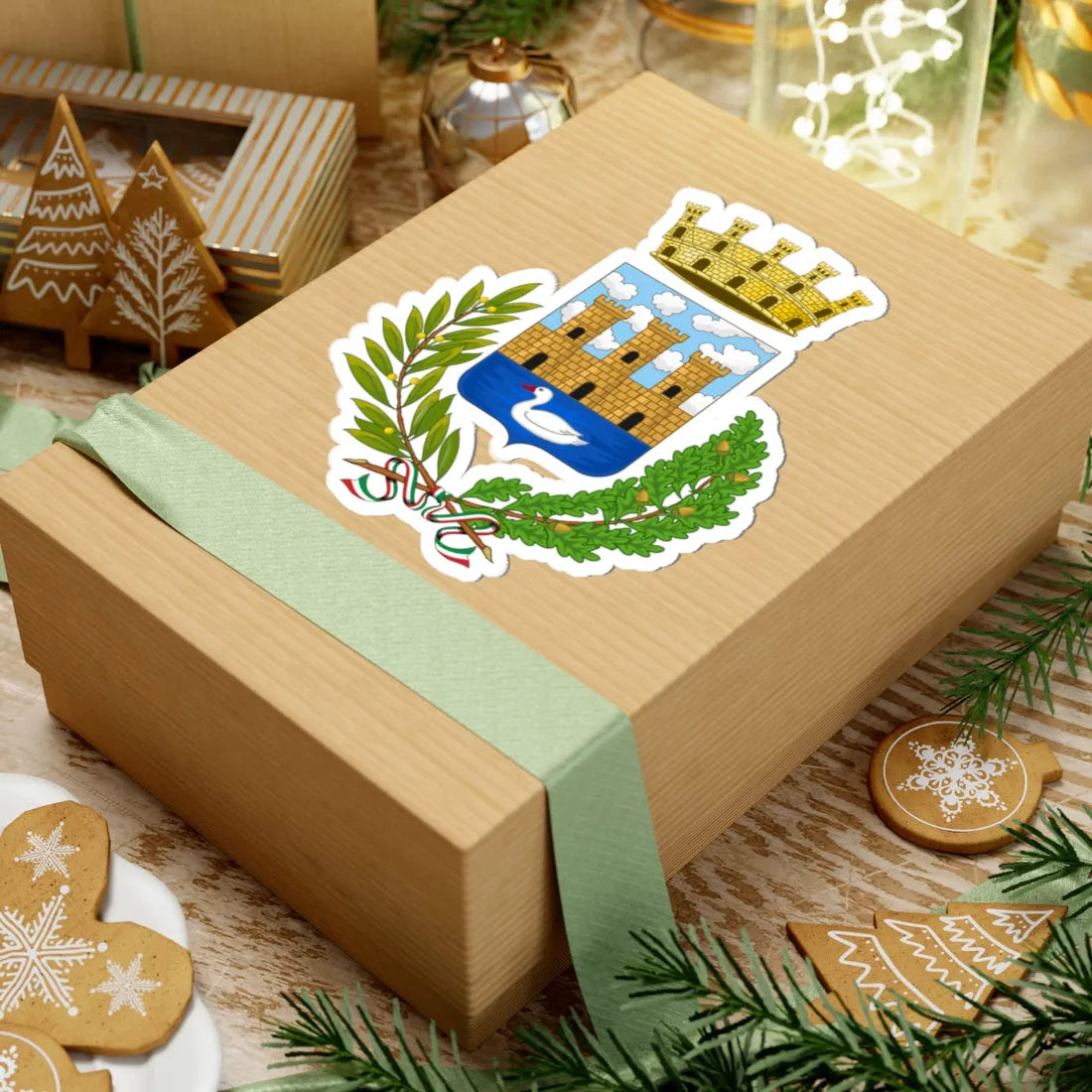 Finale Emilia-Stemma (Italy) (Coat of Arms) STICKER Vinyl Kiss-Cut Decal - The Sticker Space