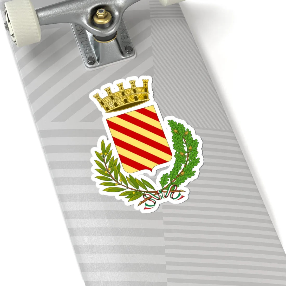 Finale Ligure-Stemma (Italy) (Coat of Arms) STICKER Vinyl Kiss-Cut Decal - The Sticker Space