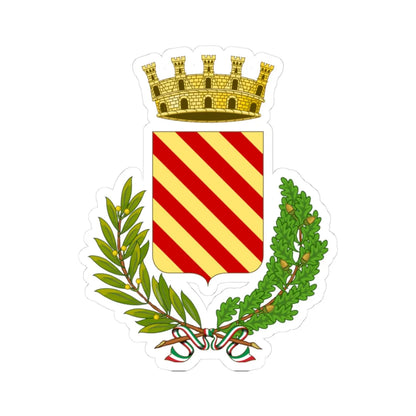 Finale Ligure-Stemma (Italy) (Coat of Arms) STICKER Vinyl Kiss-Cut Decal - The Sticker Space