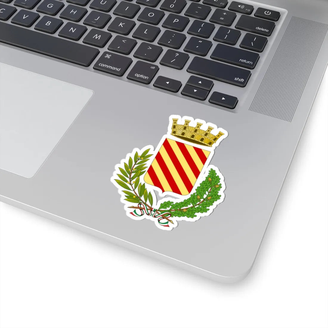 Finale Ligure-Stemma (Italy) (Coat of Arms) STICKER Vinyl Kiss-Cut Decal - The Sticker Space