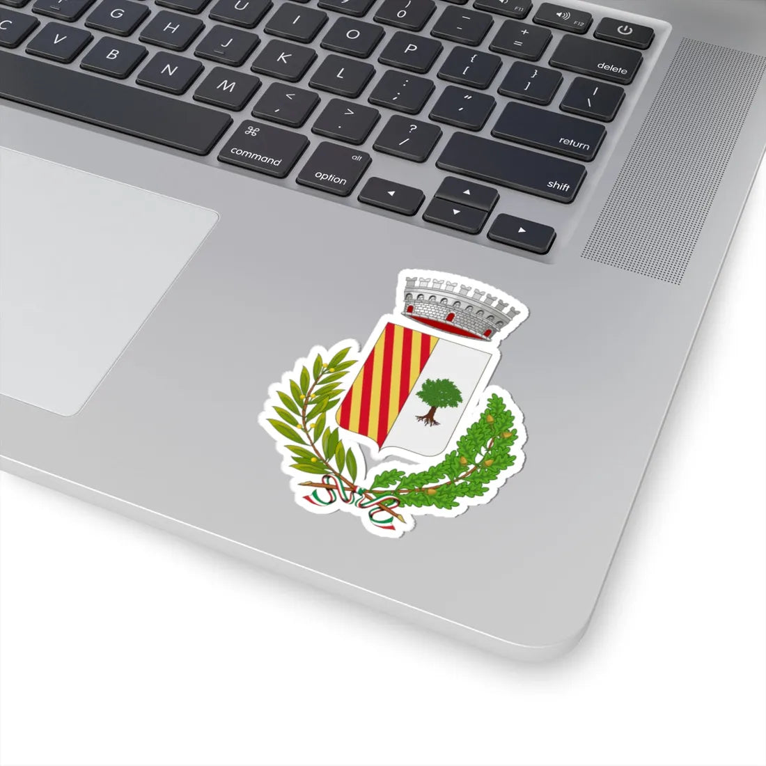 Finale Pia-Stemma (Italy) (Coat of Arms) STICKER Vinyl Kiss-Cut Decal - The Sticker Space