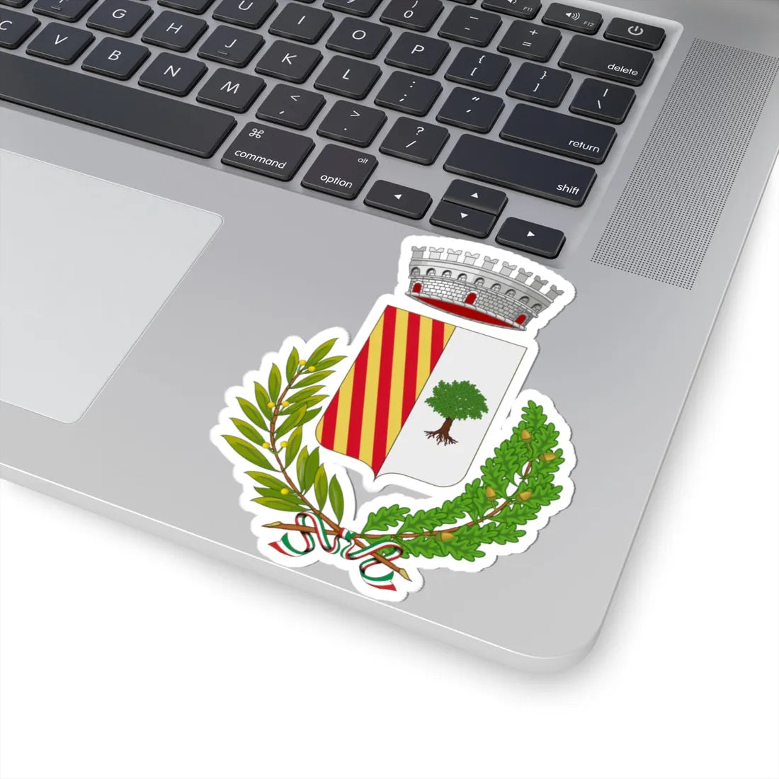 Finale Pia-Stemma (Italy) (Coat of Arms) STICKER Vinyl Kiss-Cut Decal - The Sticker Space