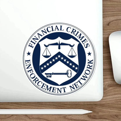 Financial Crimes Enforcement Network STICKER Vinyl Die-Cut Decal - The Sticker Space
