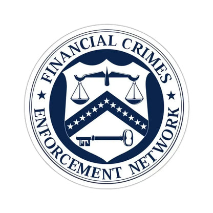 Financial Crimes Enforcement Network - STICKER Vinyl Kiss-Cut Decal - The Sticker Space