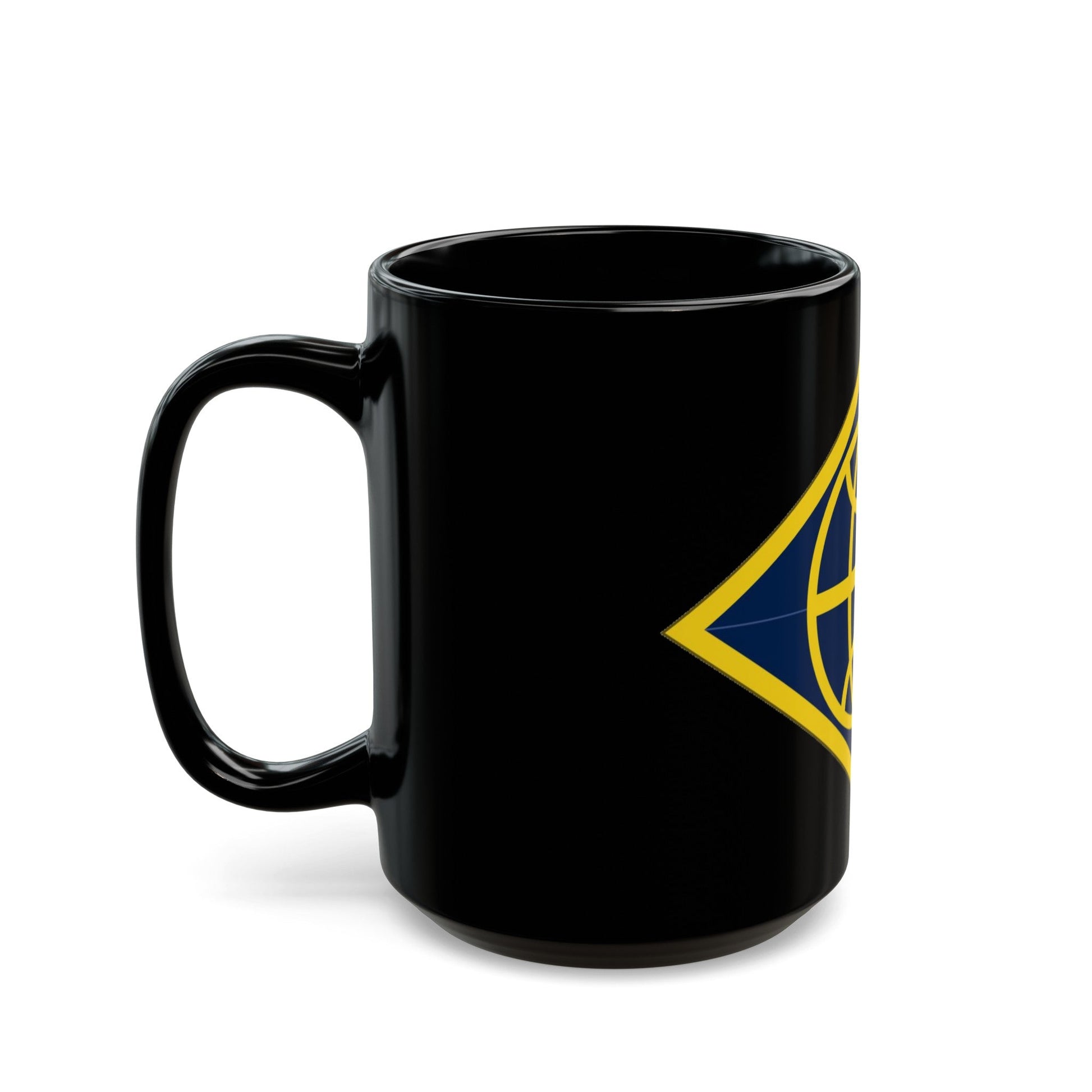 Financial Management Command (U.S. Army) Black Coffee Mug-The Sticker Space