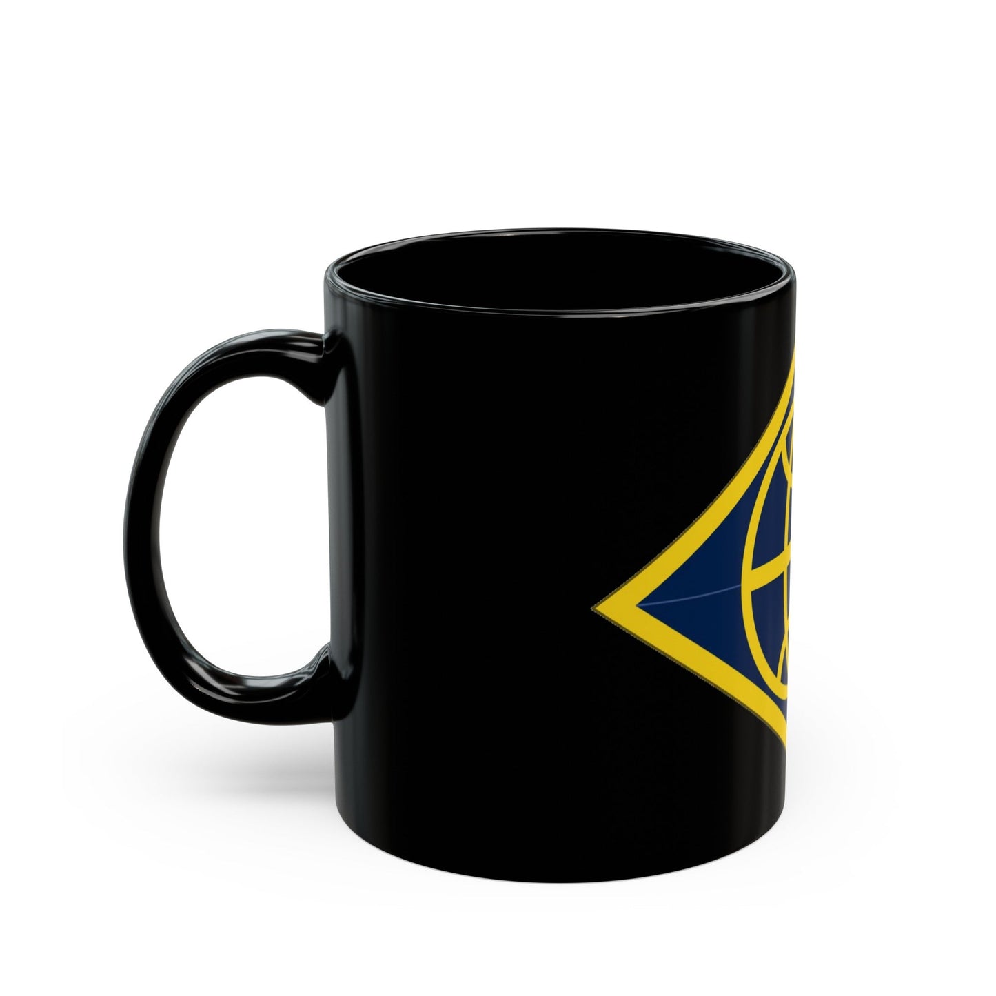 Financial Management Command (U.S. Army) Black Coffee Mug-The Sticker Space