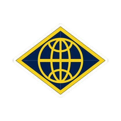 Financial Management Command (U.S. Army) STICKER Vinyl Kiss-Cut Decal 2 Inch White - The Sticker Space